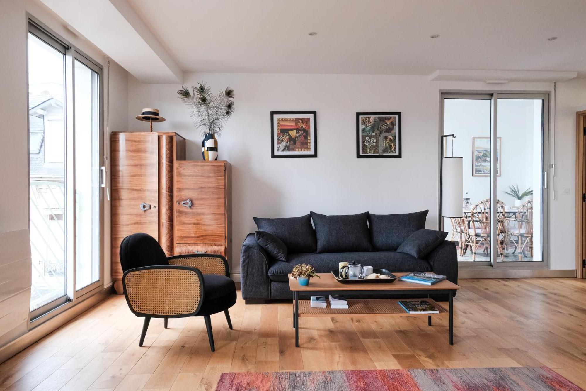 Le Joyau Des Parcs Classe 4 Etoiles Appartement Central Au Calme Avec Terrasse Виши Экстерьер фото